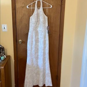 White Embroidered Dress